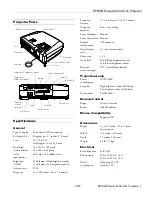 Предварительный просмотр 1 страницы Epson PowerLite 54c Manual