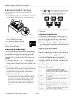 Предварительный просмотр 6 страницы Epson PowerLite 54c Manual