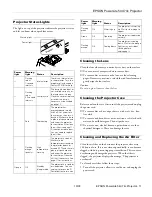 Предварительный просмотр 11 страницы Epson PowerLite 54c Manual