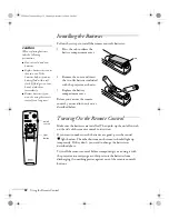 Предварительный просмотр 38 страницы Epson PowerLite 5600p User Manual