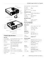 Epson PowerLite 713c User Manual preview