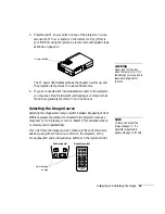 Предварительный просмотр 17 страницы Epson PowerLite 735c User Manual