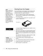 Предварительный просмотр 26 страницы Epson PowerLite 735c User Manual