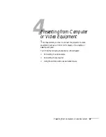 Предварительный просмотр 53 страницы Epson PowerLite 735c User Manual