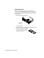 Предварительный просмотр 72 страницы Epson PowerLite 735c User Manual