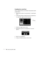 Предварительный просмотр 104 страницы Epson PowerLite 735c User Manual