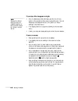 Предварительный просмотр 116 страницы Epson PowerLite 735c User Manual