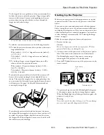 Предварительный просмотр 3 страницы Epson PowerLite 750c Manual