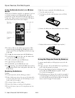 Предварительный просмотр 8 страницы Epson PowerLite 750c Manual