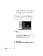 Preview for 60 page of Epson PowerLite 79 User Manual