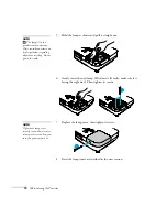 Предварительный просмотр 74 страницы Epson PowerLite 79 User Manual