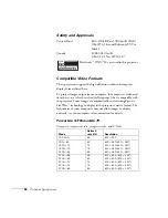 Предварительный просмотр 96 страницы Epson PowerLite 79 User Manual