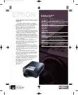 Epson PowerLite 8000i Specifications preview