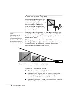 Предварительный просмотр 16 страницы Epson PowerLite 822p User Manual