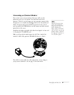 Предварительный просмотр 21 страницы Epson PowerLite 822p User Manual