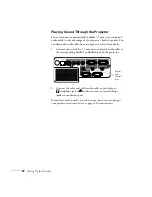 Предварительный просмотр 22 страницы Epson PowerLite 822p User Manual