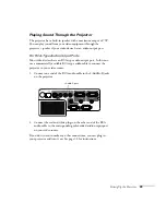 Предварительный просмотр 29 страницы Epson PowerLite 822p User Manual