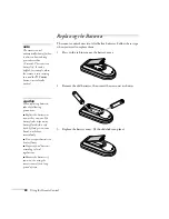 Предварительный просмотр 48 страницы Epson PowerLite 822p User Manual