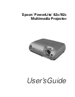 Epson PowerLite 82c User Manual предпросмотр