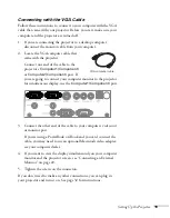 Предварительный просмотр 19 страницы Epson PowerLite 82c User Manual