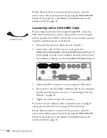 Предварительный просмотр 20 страницы Epson PowerLite 82c User Manual