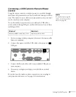 Предварительный просмотр 21 страницы Epson PowerLite 82c User Manual