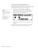 Предварительный просмотр 30 страницы Epson PowerLite 82c User Manual