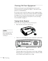 Предварительный просмотр 32 страницы Epson PowerLite 82c User Manual