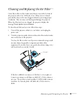 Предварительный просмотр 75 страницы Epson PowerLite 82c User Manual