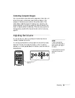 Preview for 41 page of Epson POWERLITE 83V+ User Manual