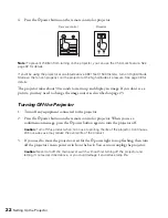 Preview for 22 page of Epson PowerLite 8700 UB User Manual