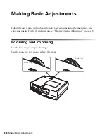 Preview for 26 page of Epson PowerLite 8700 UB User Manual