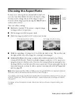 Preview for 27 page of Epson PowerLite 8700 UB User Manual