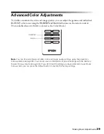 Preview for 29 page of Epson PowerLite 8700 UB User Manual