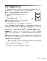 Preview for 53 page of Epson PowerLite 8700 UB User Manual