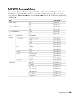 Preview for 69 page of Epson PowerLite 8700 UB User Manual