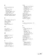 Preview for 77 page of Epson PowerLite 8700 UB User Manual