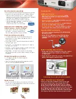 Preview for 3 page of Epson PowerLite 93 Quick Reference Manual