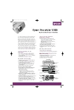 Epson PowerLite 9300i - PowerLite 9300NL Multimedia Projector Brochure & Specs предпросмотр