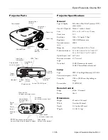 Epson PowerLite Cinema 550 Product Information предпросмотр