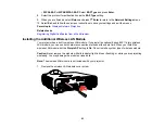 Предварительный просмотр 63 страницы Epson PowerLite EB-L200SW User Manual