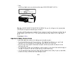 Предварительный просмотр 253 страницы Epson PowerLite EB-L520W User Manual