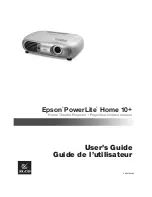 Epson PowerLite Home 10+ User Manual preview