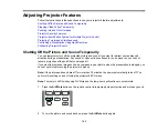 Preview for 123 page of Epson PowerLite Home Cinema 2040 User Manual