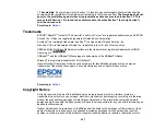 Preview for 287 page of Epson PowerLite Home Cinema 2040 User Manual