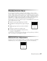 Preview for 27 page of Epson PowerLite Home Cinema 21000 User Manual