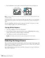 Preview for 24 page of Epson PowerLite Home Cinema 5020UB User Manual