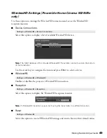 Preview for 49 page of Epson PowerLite Home Cinema 5020UB User Manual