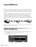 Предварительный просмотр 66 страницы Epson PowerLite Home Cinema 5020UB User Manual