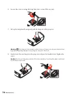 Предварительный просмотр 74 страницы Epson PowerLite Home Cinema 5020UB User Manual